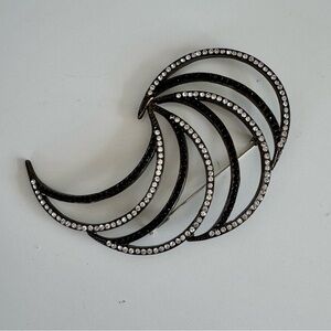 Large Vintage Deco Style Brooch